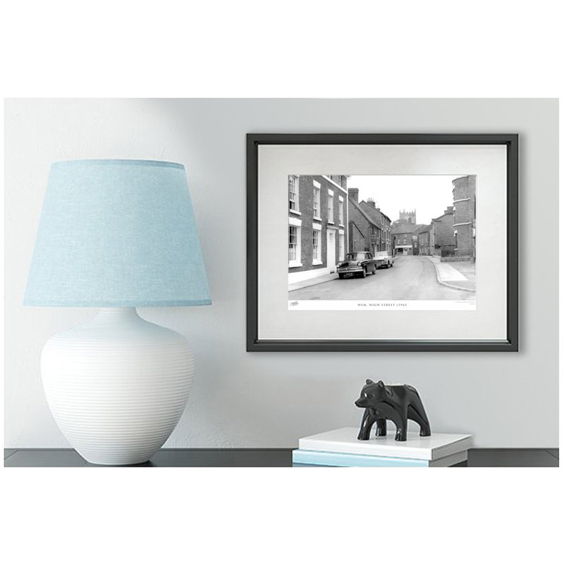 Wem, High Street C1965 - Single Picture Frame Print, 40cm H x 50cm W x 2.3cm D