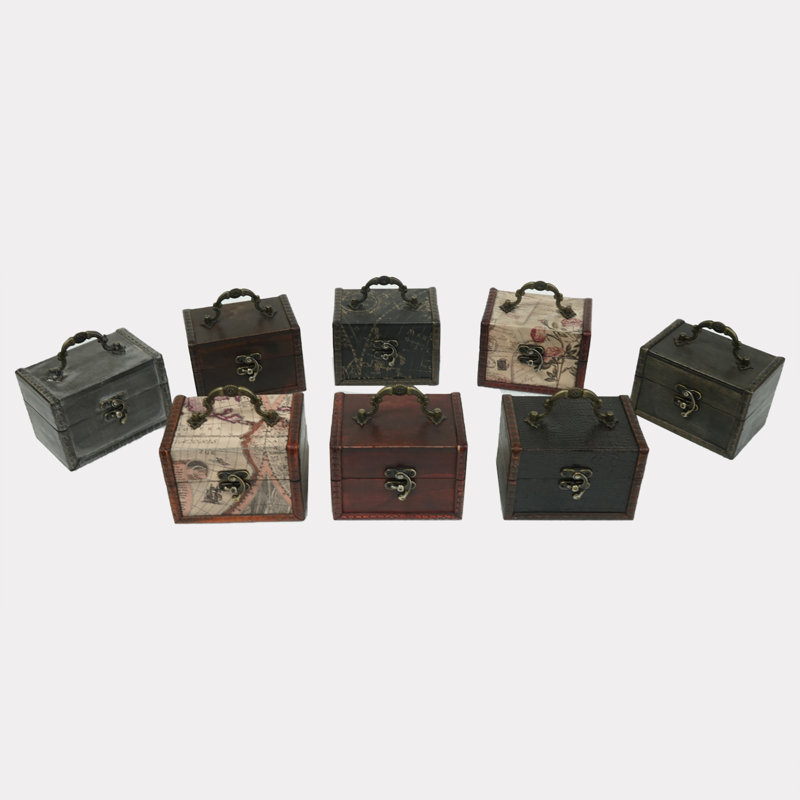 Suazo Wooden Decorative Trunk