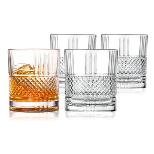 Verres à whisky rétro Old Fashioned 10 oz - (ensemble de 4)