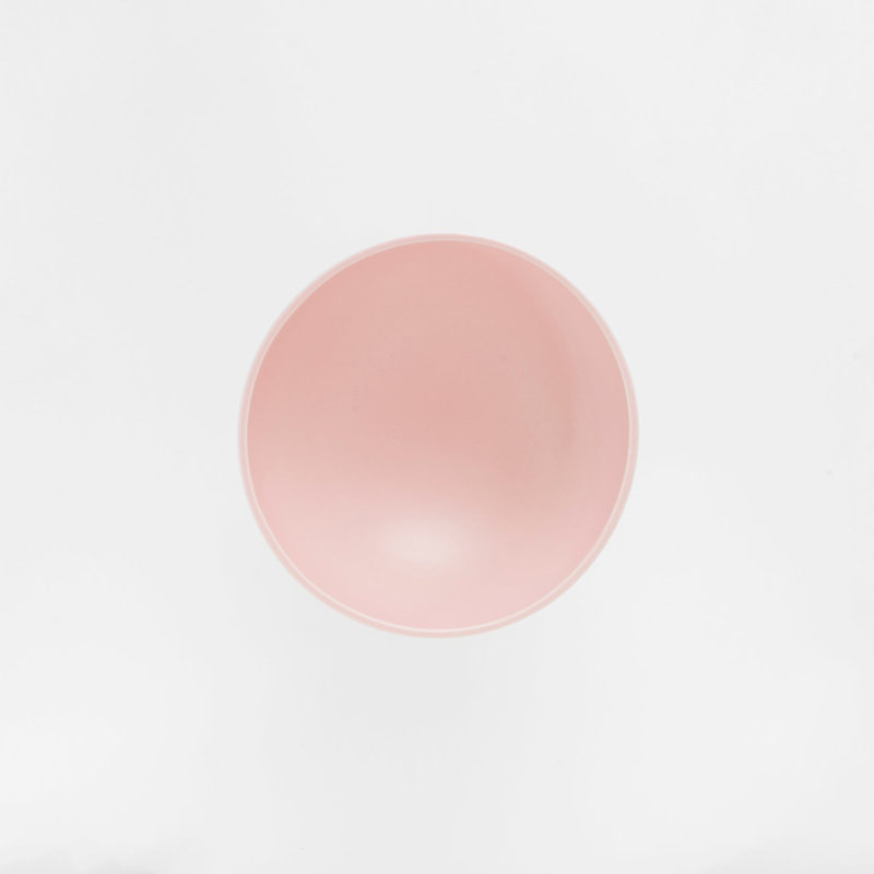 Strøm Bowl by Nicholai Wiig-Hansen, 3.94" H x 5.91" W x 5.91" D, Coral Blush