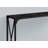 Narrow Console Accent Table - Black Marble Look, Black Metal, Modern Contemporary Design For Entryway, Living Room, Or Bedroom | Gift Idea