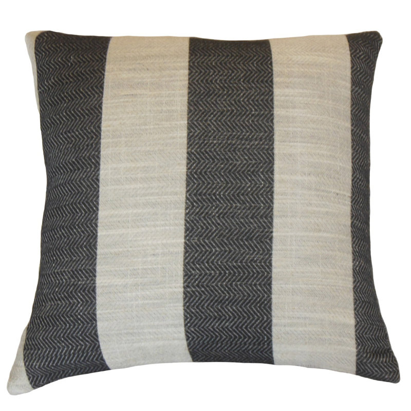 Coussin décoratif Irelee, Hauteur (26 po) x largeur (26 po), Royal