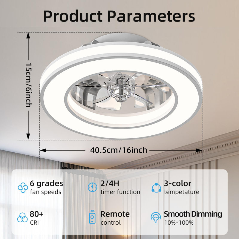 Ceiling Fan with LED Lights