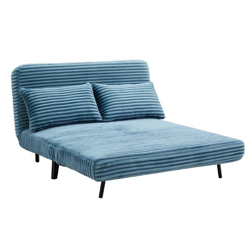 Keller 2 Seater Sofa Bed, Blue