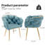 Ensemble de 2 chaises de salle à manger rembourrées Modern-183325636