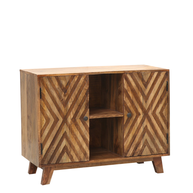 Bevans 90cm Solid Wood Sideboard
