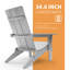 Chaise Adirondack pliante Ghazali-1309972098