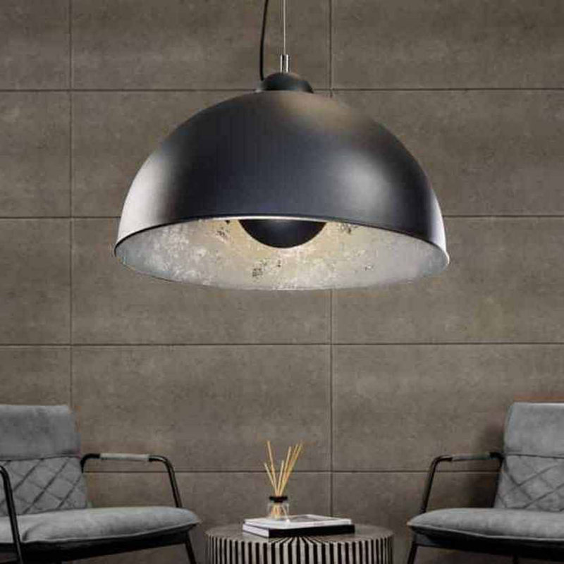 Fiedler 1 - Light Single Pendant, Black/Silver