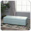 Repose-pieds contemporain contemporain avec rangement rembourré et fonctionnel
