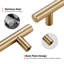 Poignées de tiroir couleur bronze champagne, entraxe de 7,6 cm (3 pouces), lot de 30, poignées en acier inoxydable de 12,7 cm (5 pouces) de longueur, prise en main lisse, pour la rénovation de vos meubles de cuisine : placards, tiroirs, commodes, armoires.