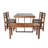 High-Quality Acacia Wood Outdoor Table And Chair Set-1719687429
