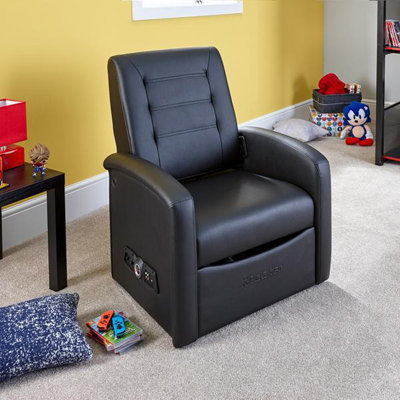 X Rocker Shift Storage Ottoman
