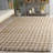 Natural Fiber Handwoven Jute Houndstooth Rug-1743463562