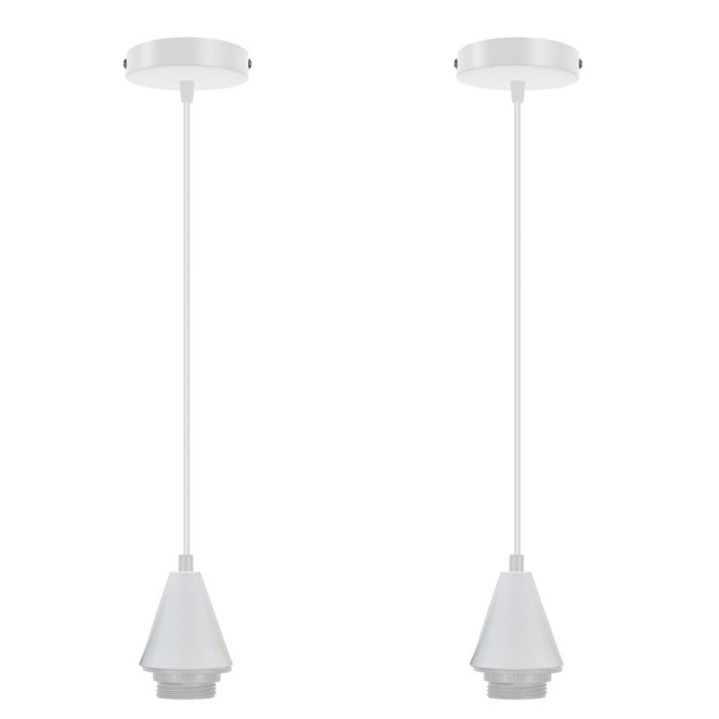 Luyster 2 - Light Single Pendant, No, White