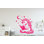 Autocollant de lecture de licorne, livre de décoration, licorne