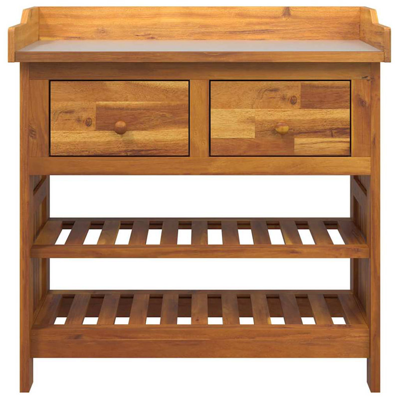 Solid Wood Potting Bench