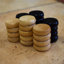 The Deluxe (rail en noyer) - ensemble de jeu de crokinole traditionnel-101645186