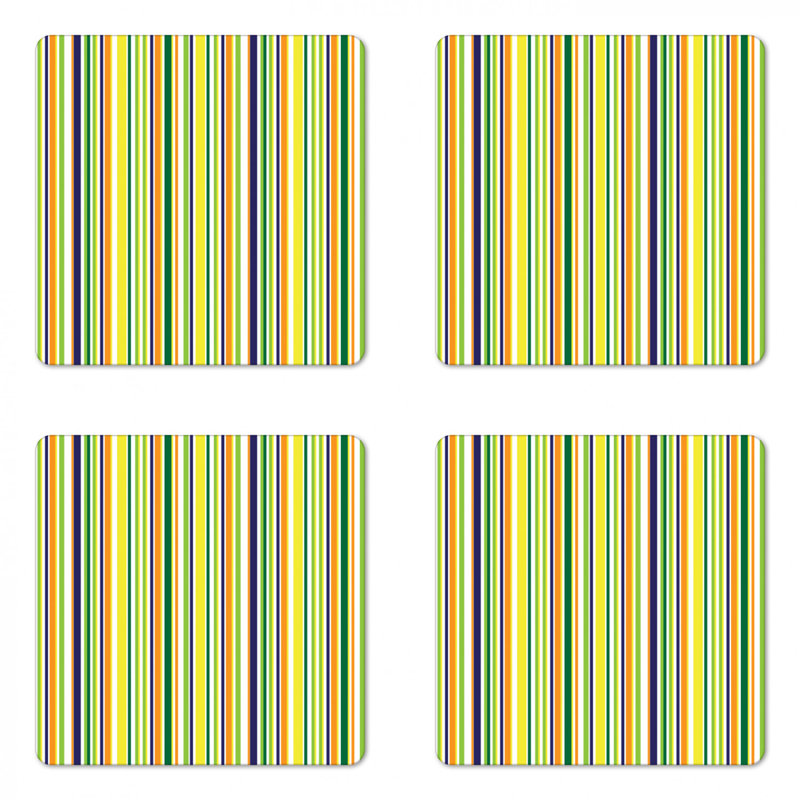Sous-verre à rayures