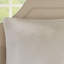 Grand lit brodé 8 pièces - Style gracieux, microfibre douce, édredon lavable à la machine pour lit avec accents, rembourrage-121409384