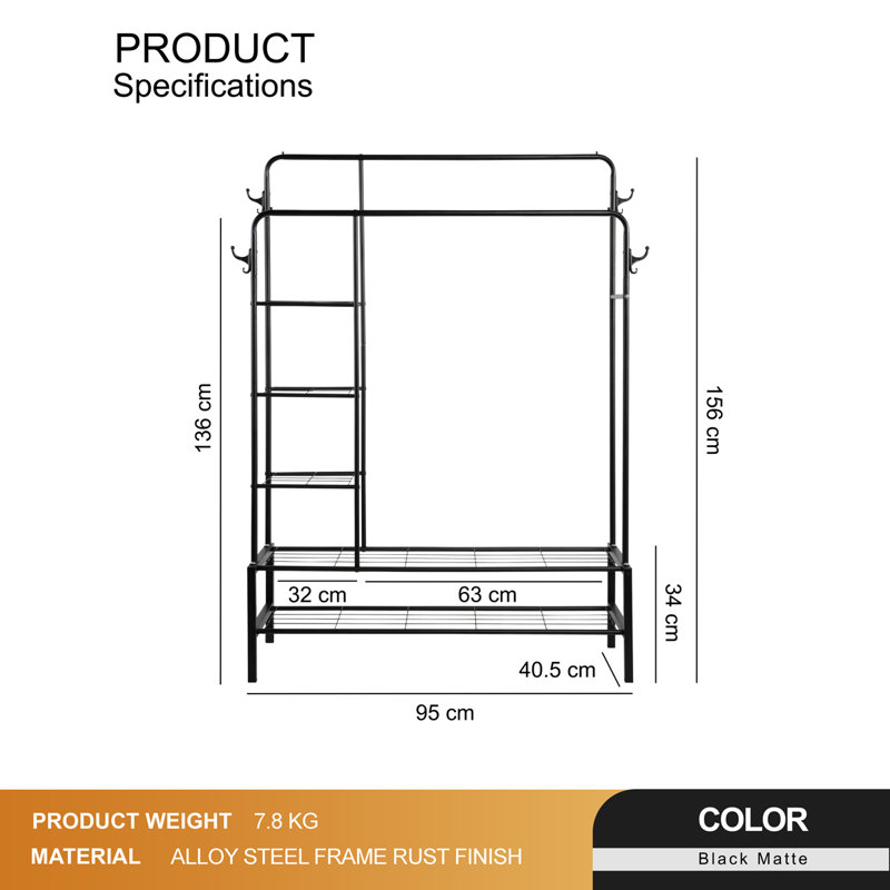 Boscobel Clothing Rack