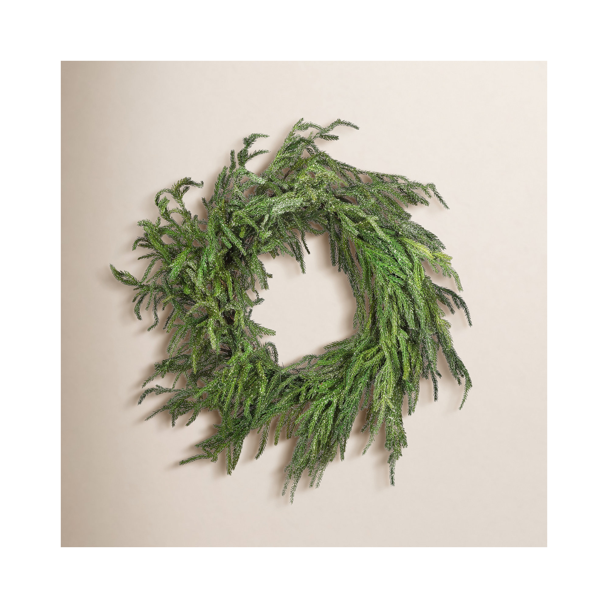Iced Garden Norfolk 24" Wreath