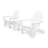POLYWOOD Classics 3-Piece Folding Adirondack Set-1815599790