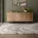 Decara Quartz Abstract High-Low Green/Beige Area Rug