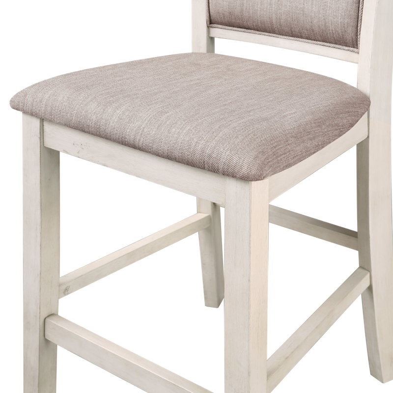 Arnott 5 - Piece Wood Dining Set, Beige/Brown, 36"H x 42"L x 42"W