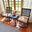 Fauteuil de patio pivotant avec coussin Rybolt