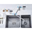 Robinet de cuisine mural en laiton-55654105
