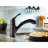 MOEN Renzo Spot Resist Stainless 9 in. H Pull Out Sprayer Kitchen Faucet with 360° Spout Swivel and PowerClean-11307368
