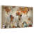 Floating Frame Natural Wood