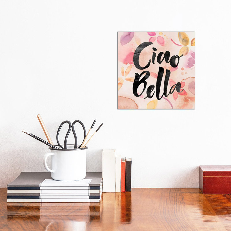 Ciao Bella - Wrapped Canvas Painting, 30.48 cm H x 30.48 cm W