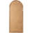 Manufactured Wood/Jute Arch Mirror