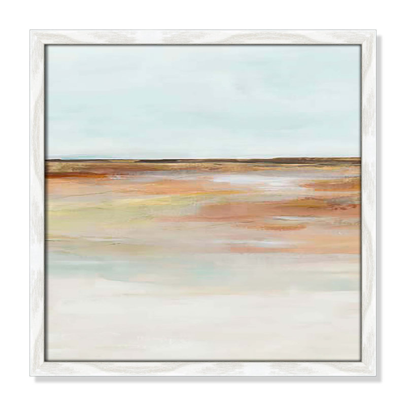 «Coastal Glades I» par Ian C - reproduction, Cadre photo blanc