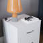 Maybery 2 Drawer Bedside Table-1008690440