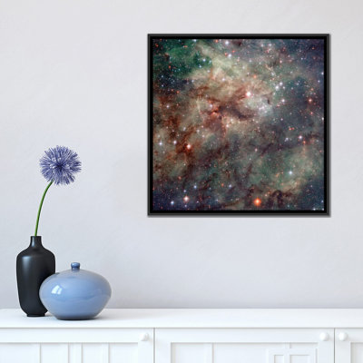 « close of ngc 2060 & ngc 2070, tarantula nebula (30 doradus) », impression sur toile tendue