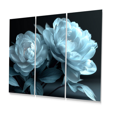 Ensemble d'art mural Rountree - pivoines