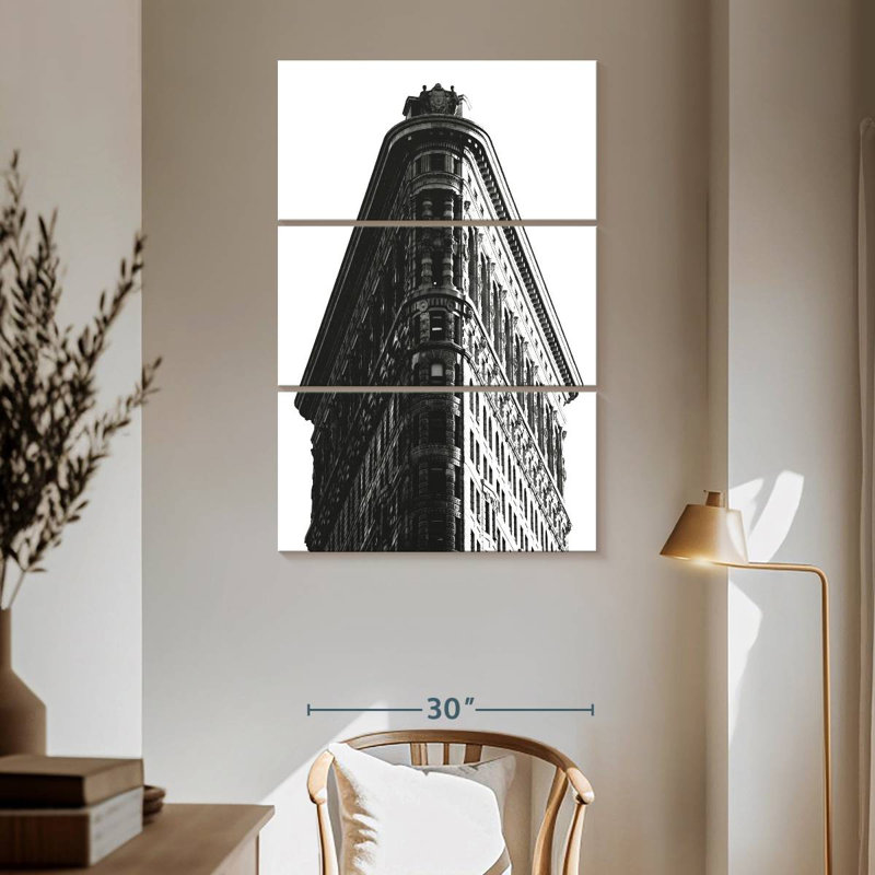 Bords de bâtiment Lilie Flatiron, H 65 po x l 42 po