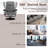 Isabelle & Max™ Reclining Chair With Ottoman Adjustable Backrest Padded Seat Footrest For Bedroom-1229433162