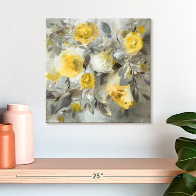 Avery Floral Uplift jaune gris