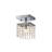 Dejong Crystal Semi Flush Mount