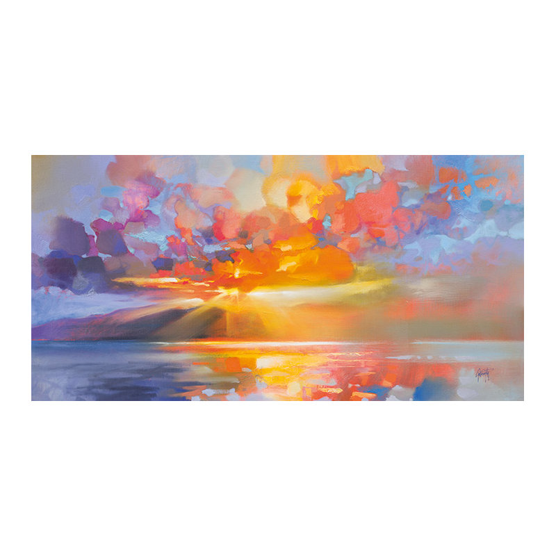 Arran Equinox - No Frame Print on Canvas, 60cm H x 120cm W, Wrapped Canvas