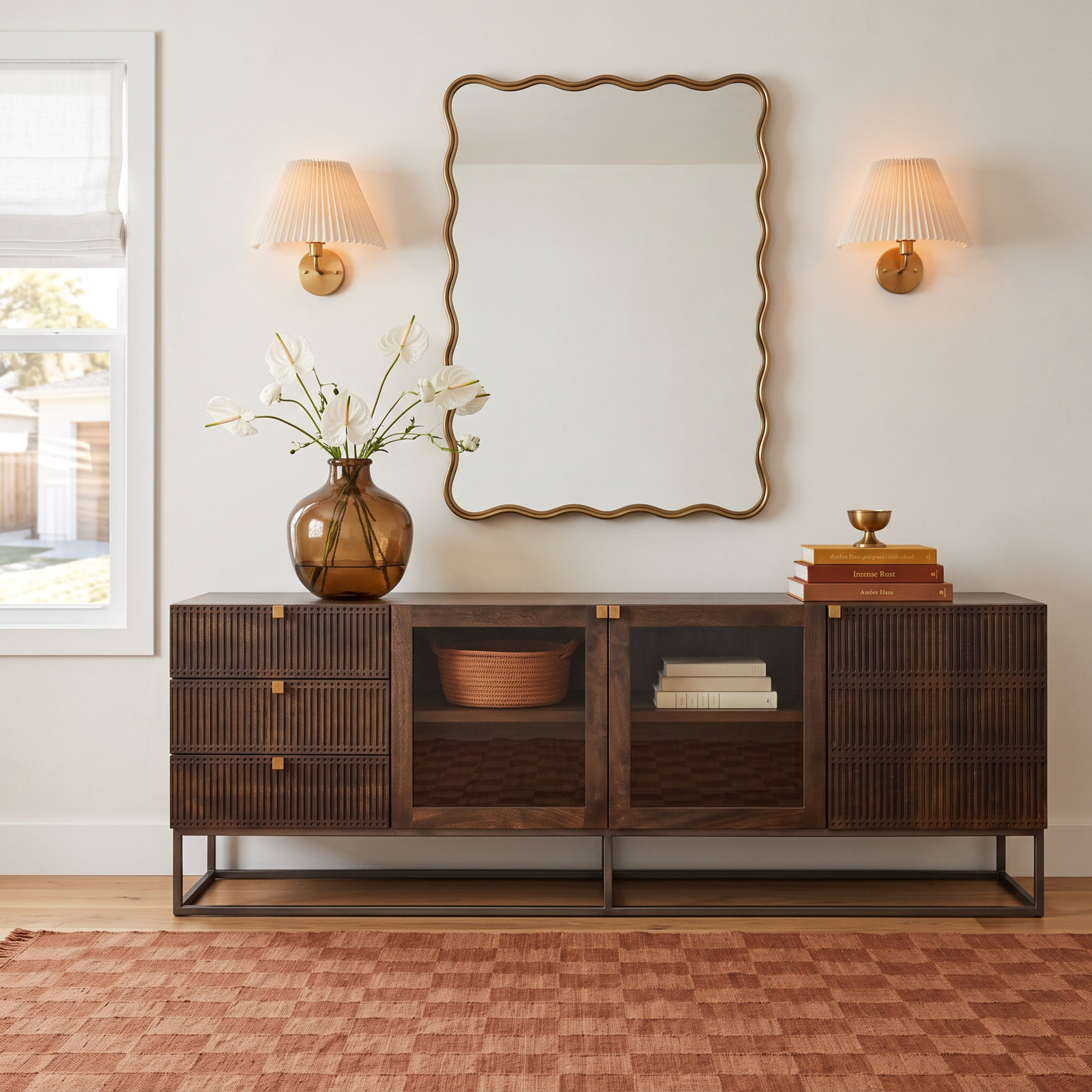 Fleur 79 " Mango TV Stand