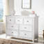 Commode 7 tiroirs avec poignées en métal Kattan-1954834966