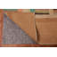 Tapis rayé en jute kilim 9 x 12