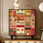 Armoire de rangement simple pour chaussures d'entrée de ville simple 16 paires