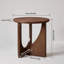 Table d'appoint 100% bois massif, table de bout en bois naturel, table centrale rustique, table d'appoint simple pour le salon
