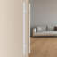 Poignée de porte à double face en acier inoxydable, paire de poignées de porte de grange coulissantes à pousser, poignée de porte commerciale en forme de H (35,24 * 1,6 * 5,9N)-115342022