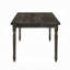 Weathered Grey Dining Table With Rectangular Top
